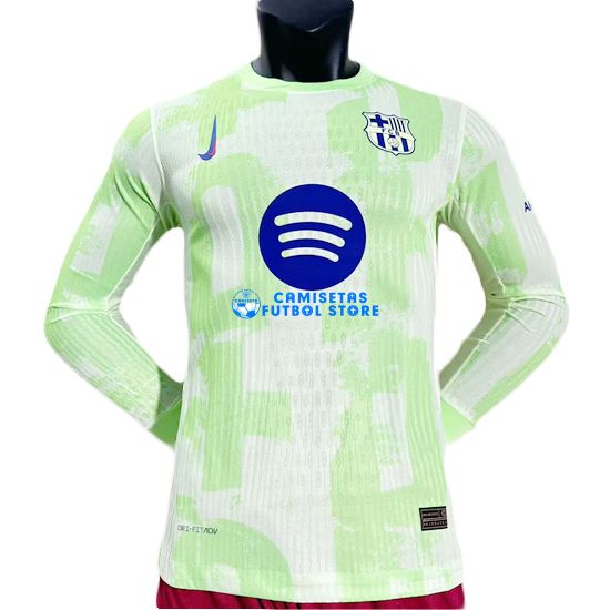 FC Barcelona Manga larga de la 3ª equipación 2024/2025 VERSIÓN JUGADOR