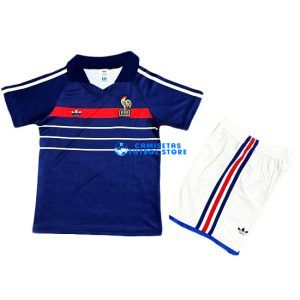 Francia 1982/1983 Camiseta de la 1ª equipación Niños