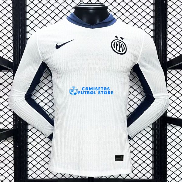 Camiseta de manga larga Inter de Milán de 2ª 2024/2025 VERSIÓN JUGADOR