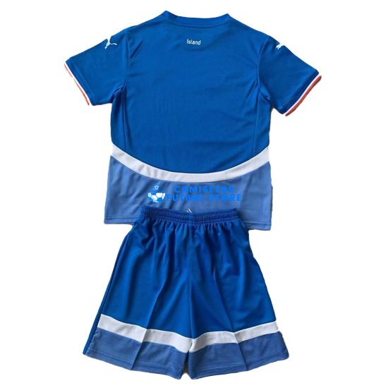 Camiseta Islandia 1ª Equipación 2024/2025 Niño Kit - Imagen 2