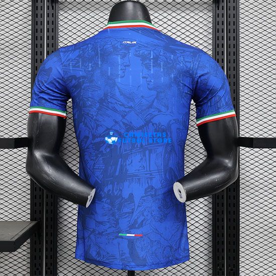Camiseta Italia Azul Equipación 2024/2025 (EDICIÓN JUGADOR) - Imagen 6