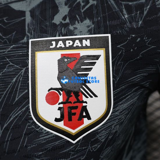 Camiseta Japón Dragon Ball Vegeta Negro Equipación 2024/2025 (EDICIÓN JUGADOR) - Imagen 2