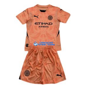 Manchester City portero Camiseta de la 2ª equipación 2024/2025 Niños