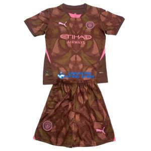 Manchester City portero Camiseta de la 1ª equipación 2024/2025 Niños