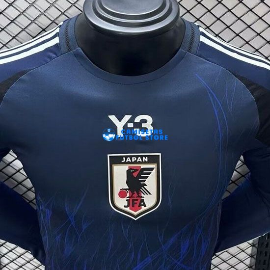 Camiseta Japón Y-3 Equipación 2024/2025 (EDICIÓN JUGADOR) Manga Larga - Imagen 3