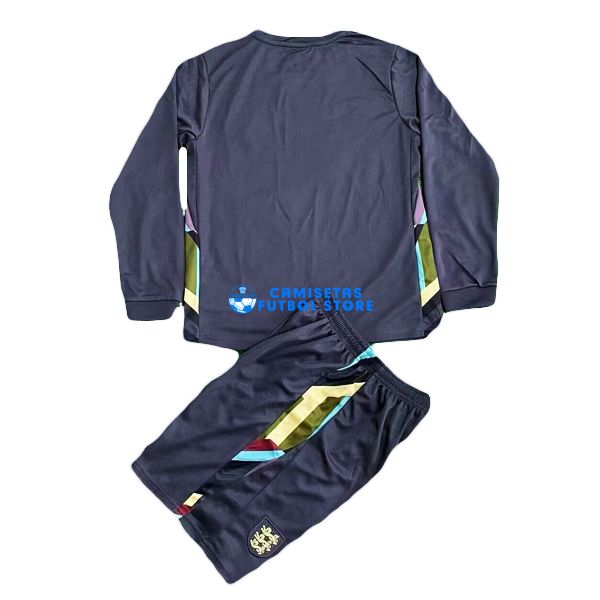 Camiseta Inglaterra 2ª Equipación 2024/2025 Manga Larga - Imagen 2