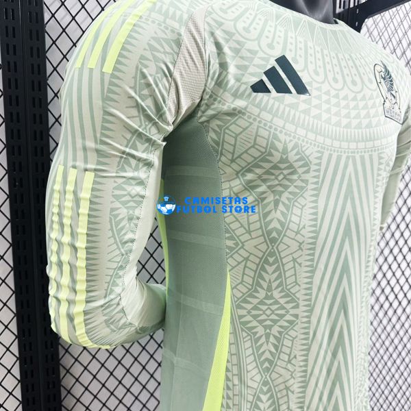 Camiseta México 2ª Equipación 2024/2025 (EDICIÓN JUGADOR) Manga Larga - Imagen 6