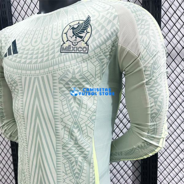 Camiseta México 2ª Equipación 2024/2025 (EDICIÓN JUGADOR) Manga Larga - Imagen 7