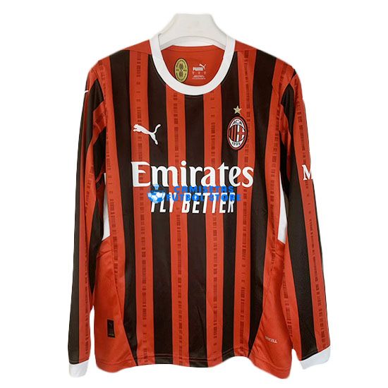 AC Milan Manga larga Camiseta de la 1ª equipación 2024-25