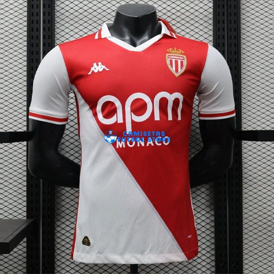 AS Monaco Camiseta de la 1ª equipación 24-25 VERSIÓN JUGADOR