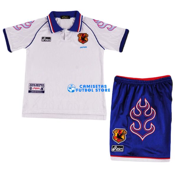 Japón Camisetas de fútbol 2ª equipación 1998/1999 Niños