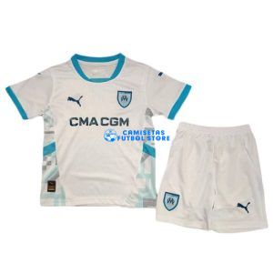 Olympique de Marsella 2024/2025 Camiseta de la 1ª equipación Niños