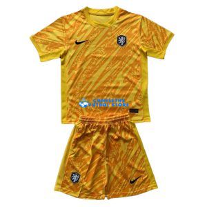 Camiseta Países Bajos Portero Equipacion 2024/2025 Niños