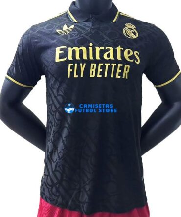 Real Madrid 24-25 CAMISETA negro Especial VERSIÓN JUGADOR 3