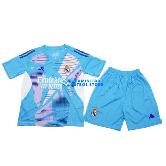 Real Madrid 24/25 Portero Camiseta de la 1ª equipación Niños