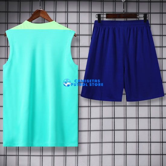 Camiseta Brasil Sin Mangas 24-25 Añil - Imagen 2