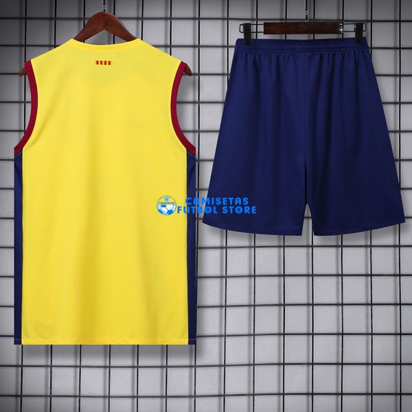 Camiseta FC Barcelona 2024/2025 Sin Mangas amarillo - Imagen 3