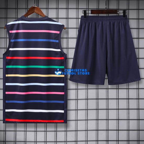 Camiseta Francia Sin Mangas 24-25 Negro - Imagen 2