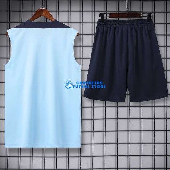 Camiseta Francia Sin Mangas 24-25 Celeste - Imagen 2