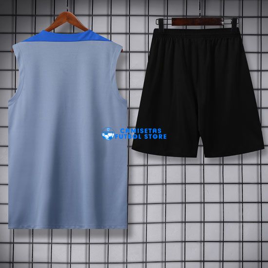 Camiseta Inter Milan Sin Mangas 24-25 Gris Azul - Imagen 2