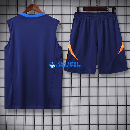 Camiseta Juventus Sin Mangas 2024-2025 Azul - Imagen 2