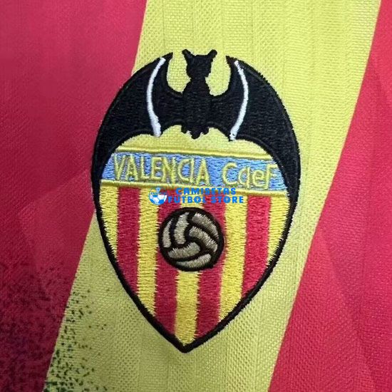 Camiseta Valencia 2ª Equipación 1995/1996 Retro - Imagen 4