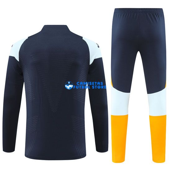 Sudadera de Entrenamiento Real Madrid 2024/2025 Kit Azul/Naranja - Imagen 2