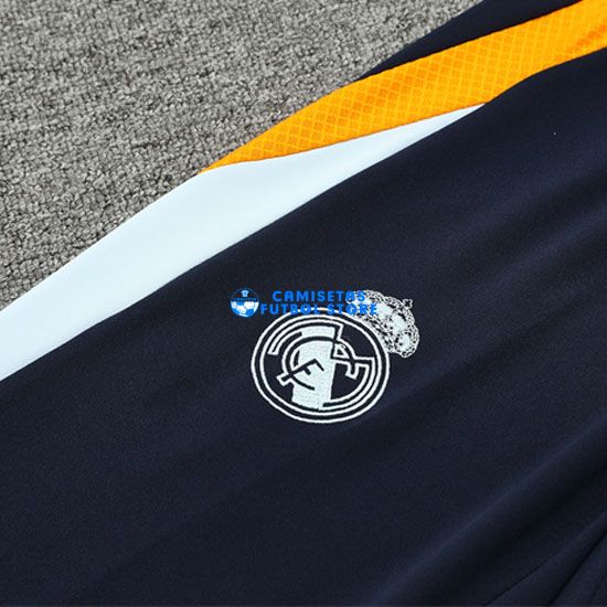 Sudadera de Entrenamiento Real Madrid 2024/2025 Kit Azul/Naranja - Imagen 8