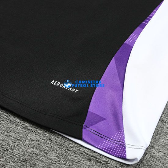 Sudadera de Entrenamiento Real Madrid 2024/2025 Kit Negro/Púrpura - Imagen 7