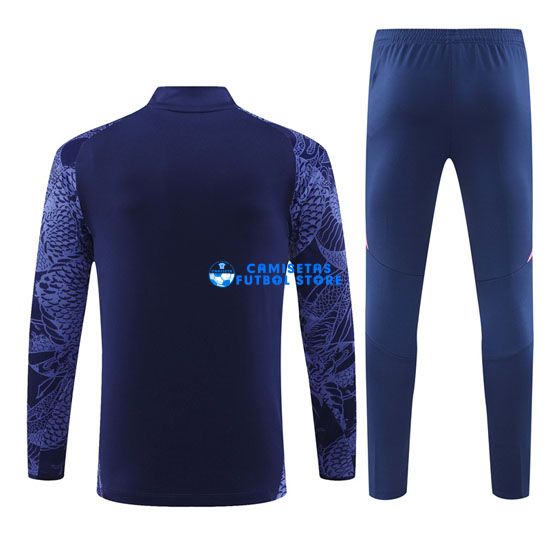 Sudadera de Entrenamiento Real Madrid 2024/2025 Kit Dragón Azul - Imagen 2