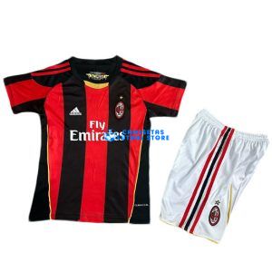 AC Milan Camiseta de la 1ª equipación 2010/2011 Niños