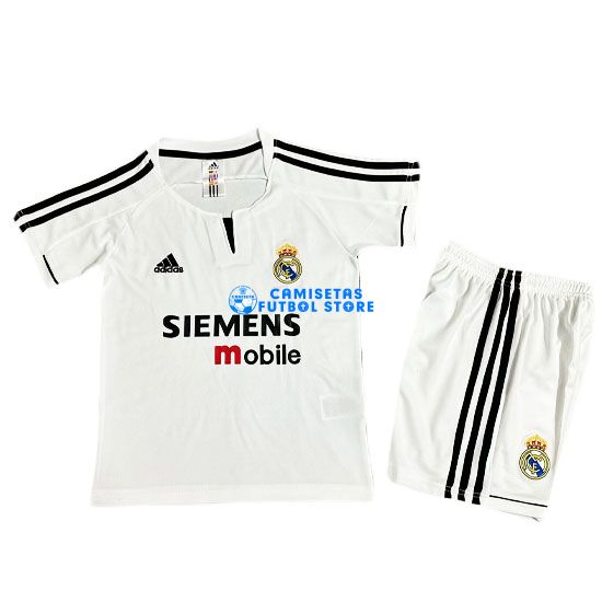 Real Madrid Camiseta de la 1ª equipación 2003/2004 Niños