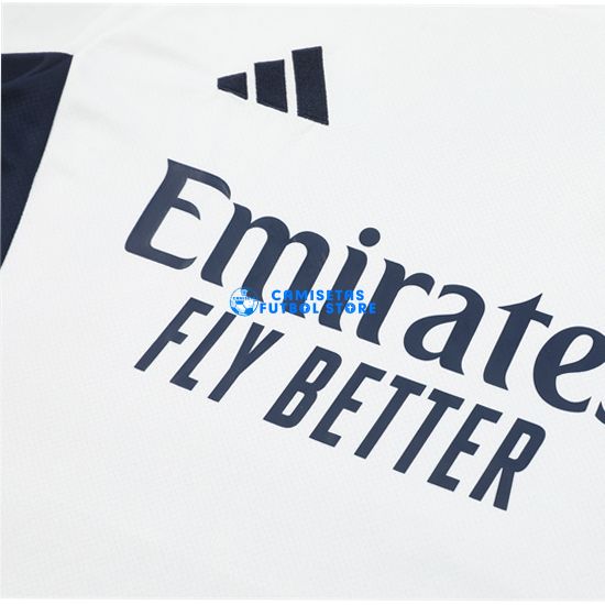 Camiseta Real Madrid Equipación 2024/2025 Blanco/Naranja - Imagen 4
