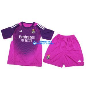 Real Madrid Portero 2025/2026 Camiseta de la 1ª equipación Niños
