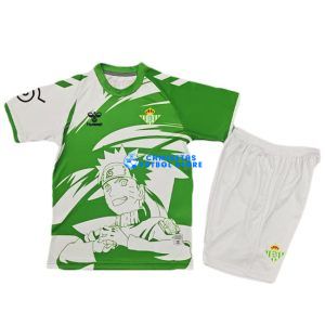 Real Betis 2025/2026 Camiseta de la naruto equipación Niños