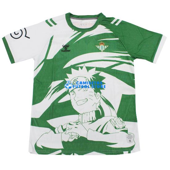 Real Betis 2025/2026 Camiseta de la Naruto equipación VERSIÓN JUGADOR