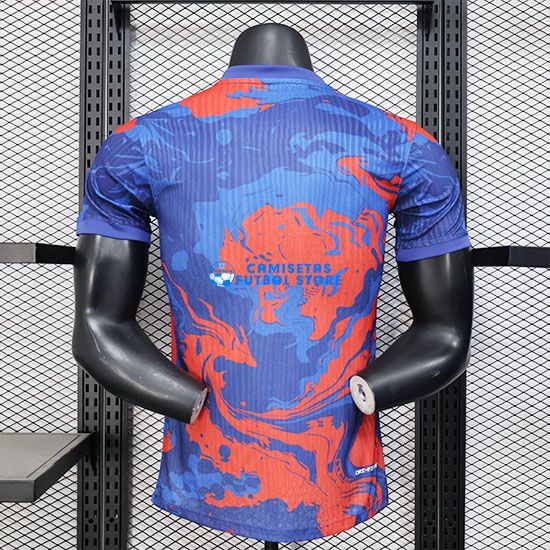 Camiseta Barcelona Equipación 2025/2026 (EDICIÓN JUGADOR) Azul/Naranja - Imagen 8