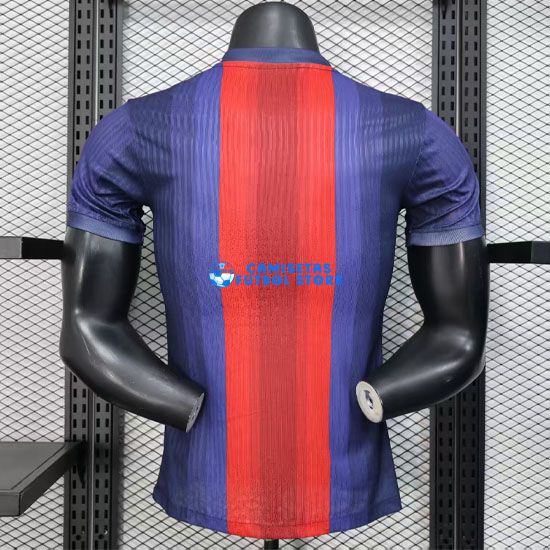 Camiseta Barcelona Equipación 2025/2026 (EDICIÓN JUGADOR) Azul/Rojo - Imagen 5