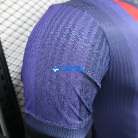 Camiseta Barcelona Equipación 2025/2026 (EDICIÓN JUGADOR) Azul/Rojo - Imagen 7