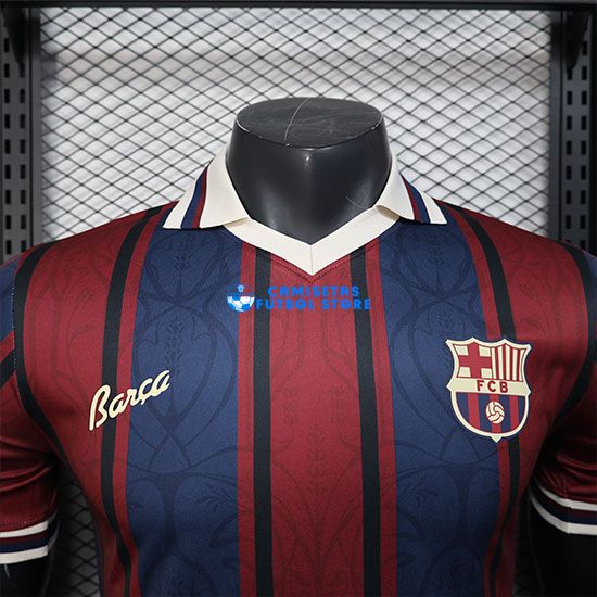 Camiseta Barcelona Equipación 2025/2026 (EDICIÓN JUGADOR) Azul/Rojo - Imagen 2