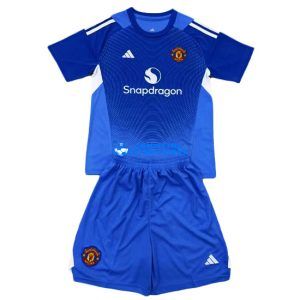 Camiseta Manchester United Portero 1ª Equipación 2025/2026 Niño Kit