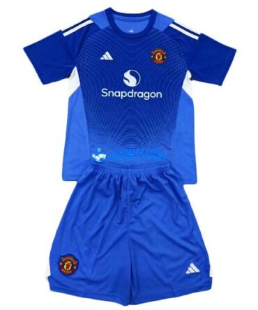 Camiseta Manchester United Portero 1ª Equipación 2025/2026 Niño Kit