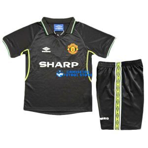 Camiseta Manchester United 3ª Equipación 1998/1999 Niño Kit Retro