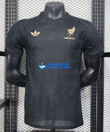 Camiseta Mexico Equipación 2025/2026 (EDICIÓN JUGADOR) Negro
