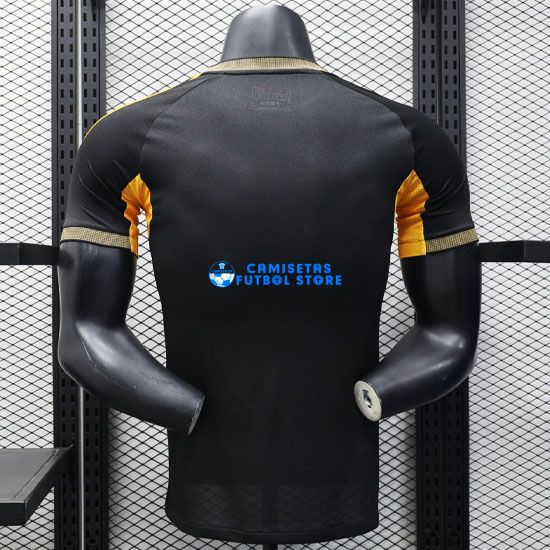 Camiseta Real Madrid Equipación 2025/2026 (EDICIÓN JUGADOR) Negro/Amarillo - Imagen 7