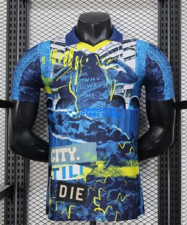 Camiseta Manchester City Equipación 2025/2026 (EDICIÓN JUGADOR) Azul
