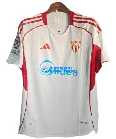 Sevilla FC 2025/2026 Camiseta de la 2ª equipación VERSIÓN JUGADOR