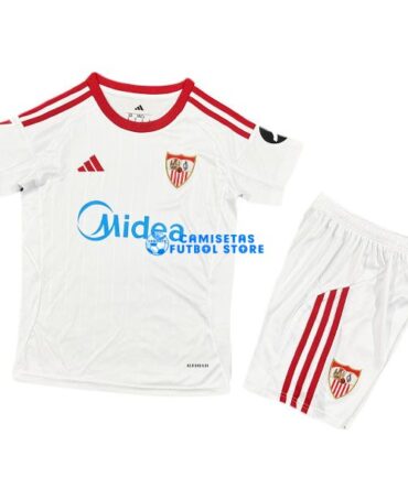 Sevilla FC 2025/2026 Camiseta de la 1ª equipación Niños