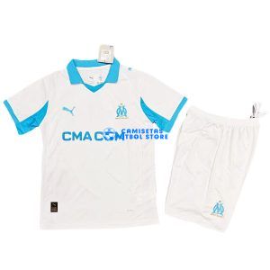Marsella 2025/2026 Camiseta de la 1ª equipación Niños