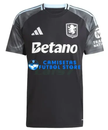Camiseta Aston Villa 2ª Equipación 2025/2026 Negro